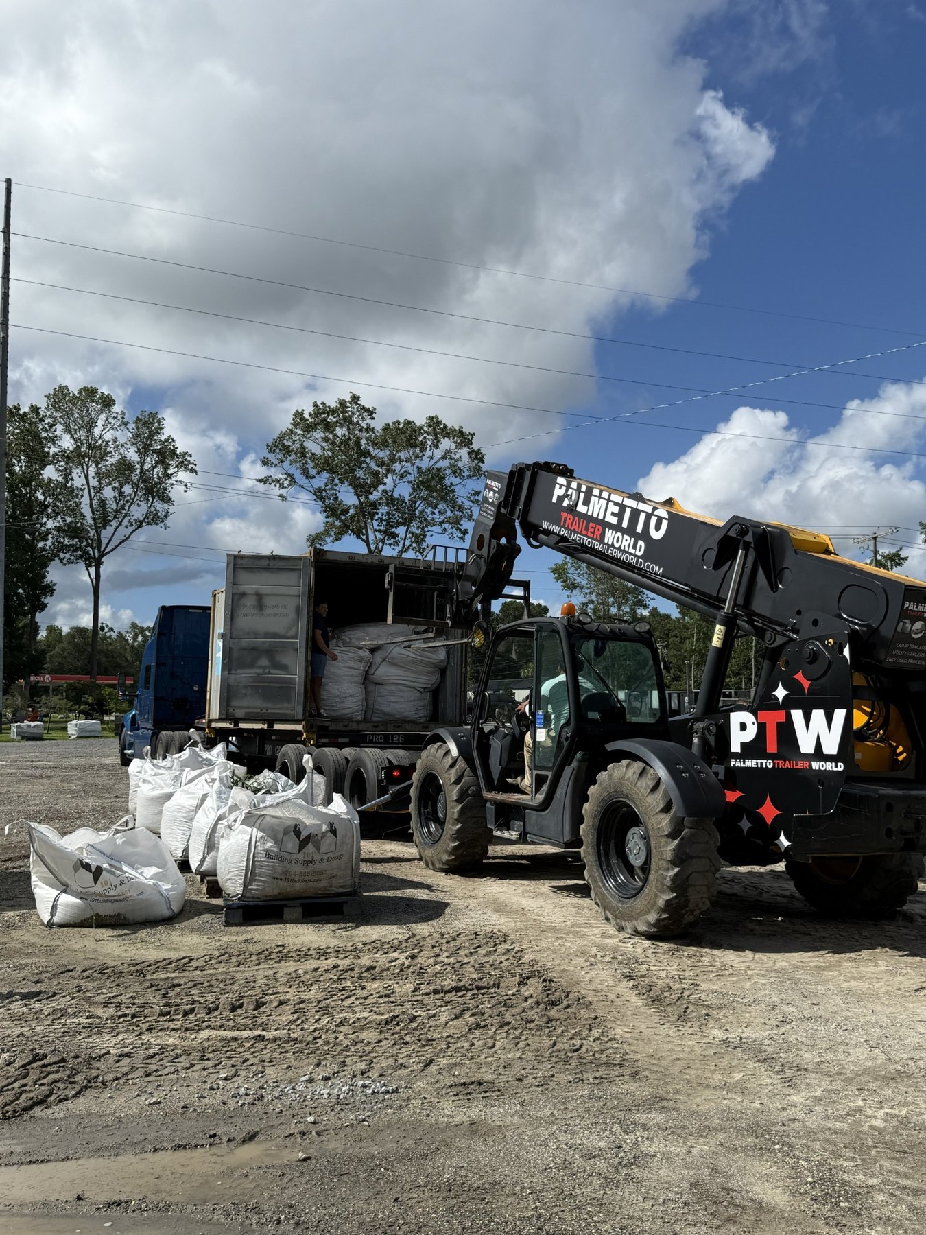 Bulk container natural stone sourcing