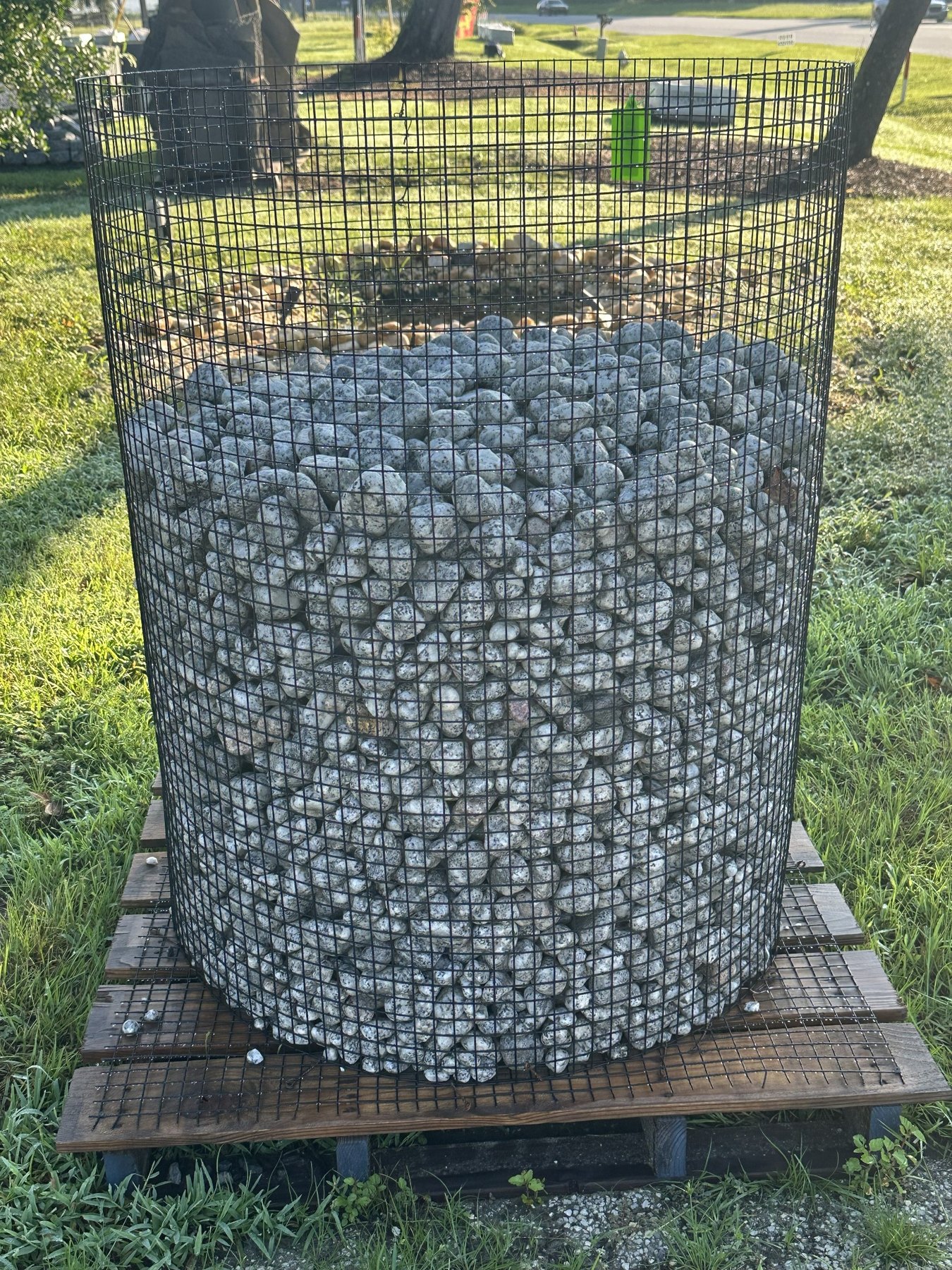 Serenity Stone products at Twin Oaks partner yard